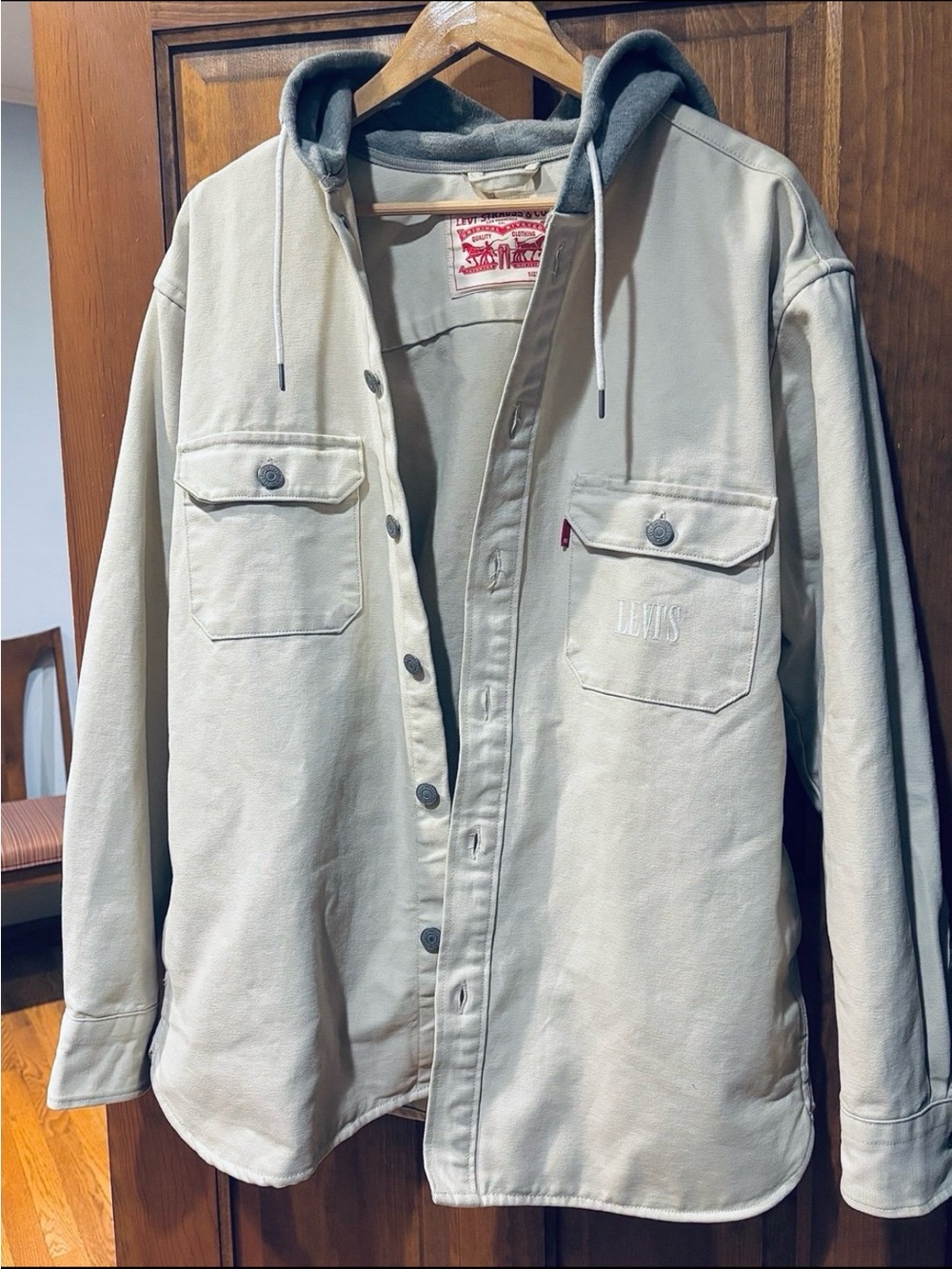 LEVI’S JACKSON Hooded Overshirt - Picture 5 of 11